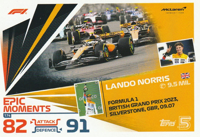 174 Lando Norris / Silverstone (McLaren)