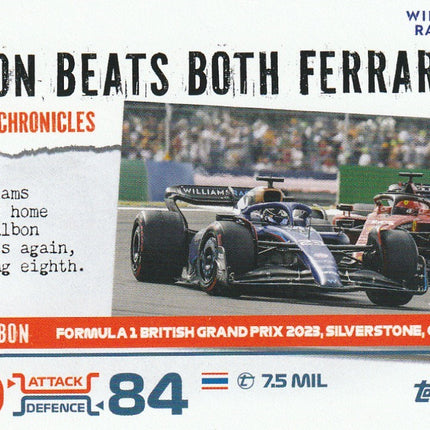 154 Alex Albon / Silverstone (Williams)