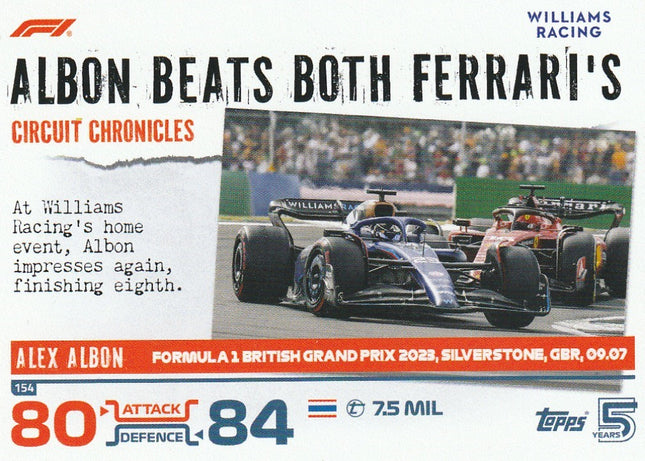 154 Alex Albon / Silverstone (Williams)