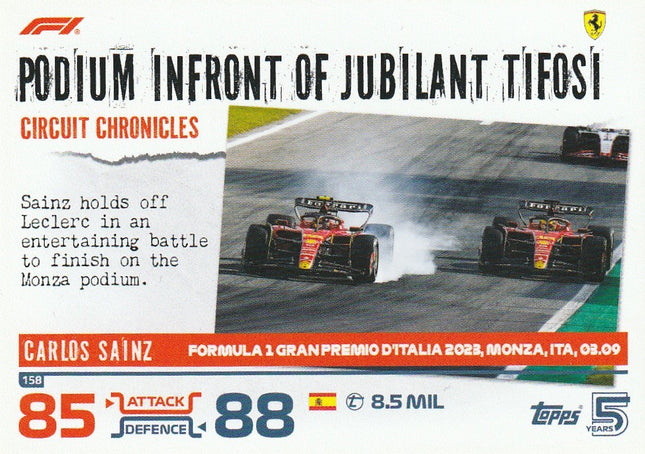 158 Carlos Sainz / Monza (Ferrari)