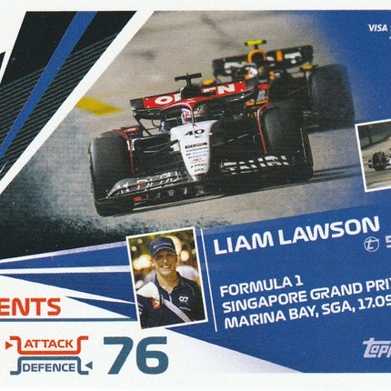 180 Liam Lawson / Marina Bay (VCARB)