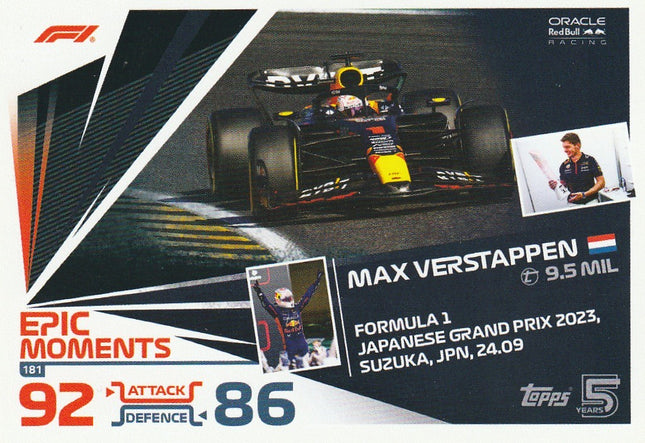 181 Max Verstappen / Suzuka (Red Bull)