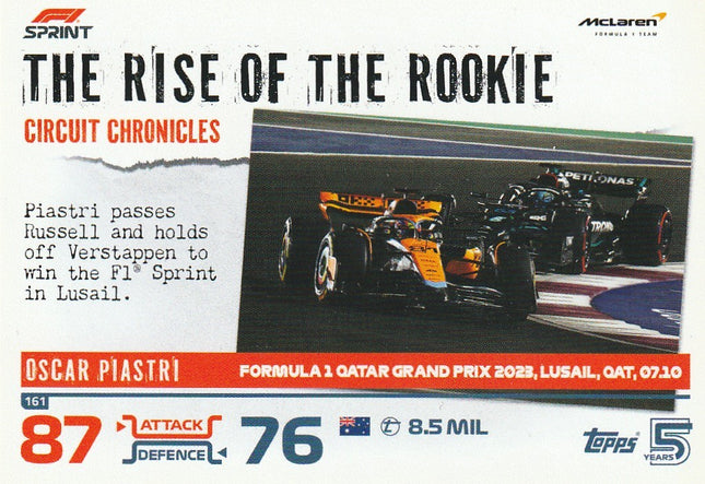 161 Oscar Piastri / Lusail (McLaren)