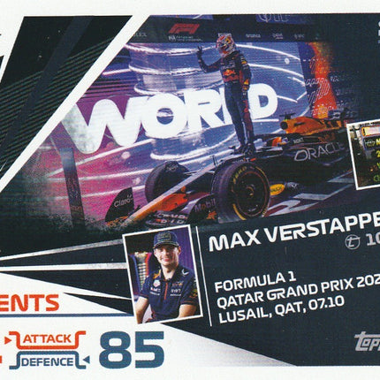 183 Max Verstappen / Lusail (Red Bull)