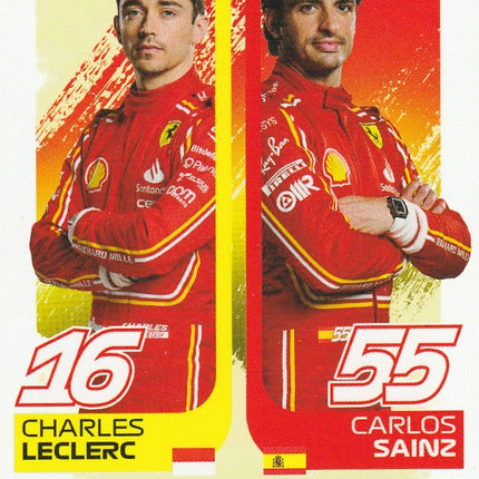 30 Charles Leclerc & Carlos Sainz