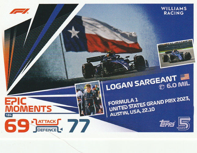 184 Logan Sargeant / Austin (Williams)