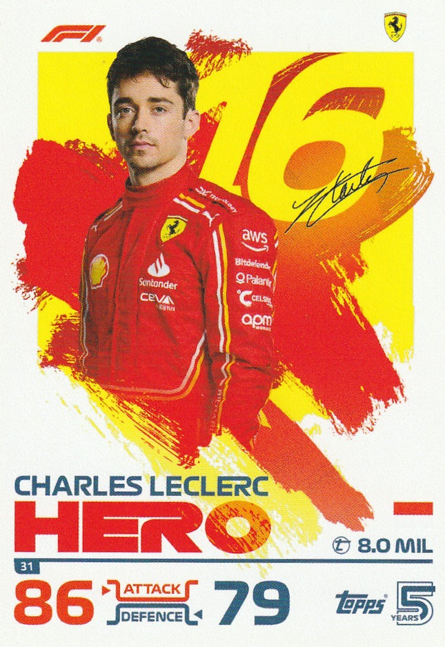 31 Charles Leclerc