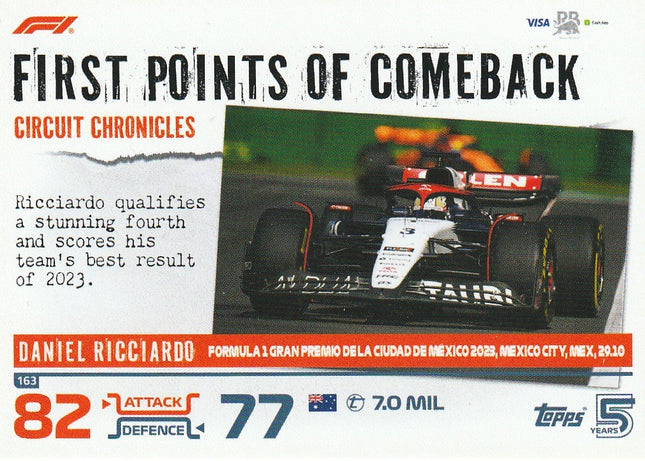 163 Daniel Ricciardo / Mexico City (VCARB)