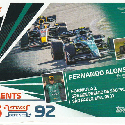 185 Fernando Alonso / Sao Paulo (Aston Martin)