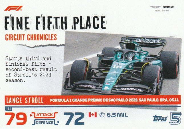 164 Lance Stroll / Sao Paulo (Aston Martin)