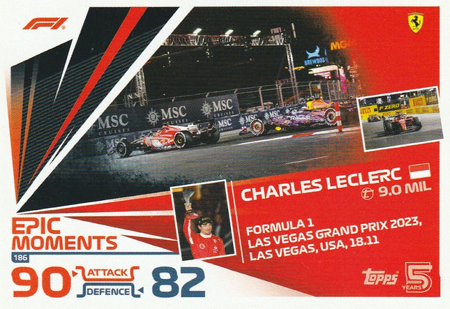 186 Charles Leclerc / Las Vegas (Ferrari)