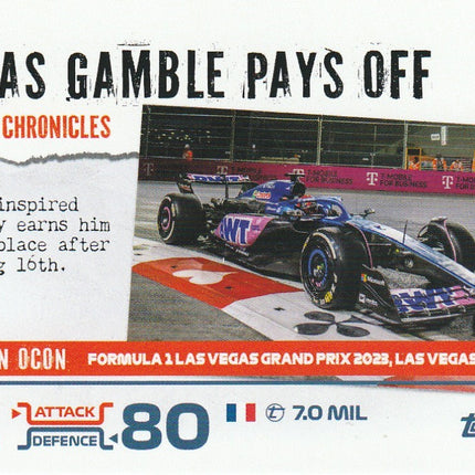 165 Esteban Ocon / Las Vegas (Alpine)