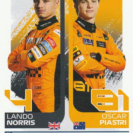 39 Lando Norris & Oscar Piastri 