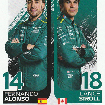 48 Fernando Alonso & Lance Stroll