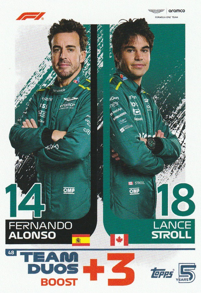 48 Fernando Alonso & Lance Stroll