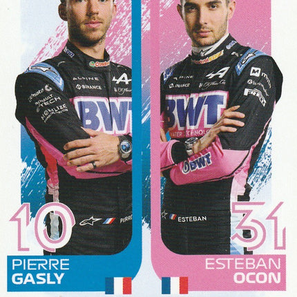 57 Pierre Gasly & Esteban Ocon