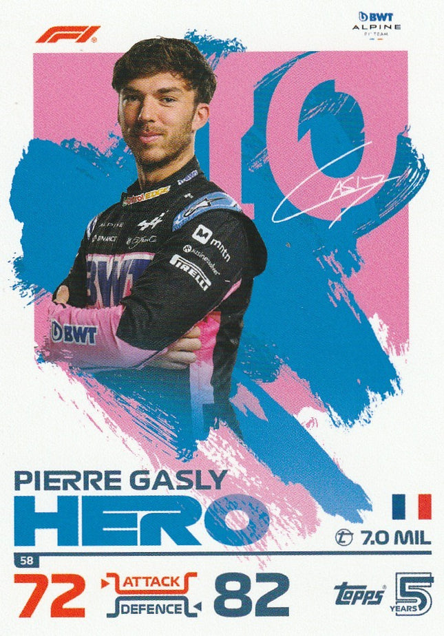 58 Pierre Gasly