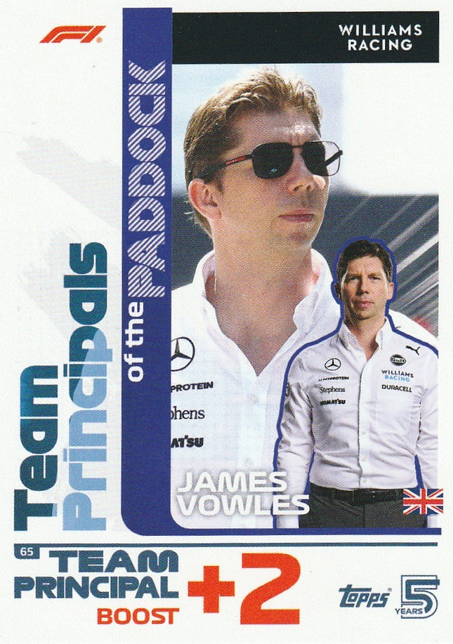 65 James Vowles
