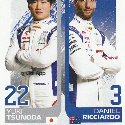 75 Yuki Tsunoda & Daniel Ricciardo