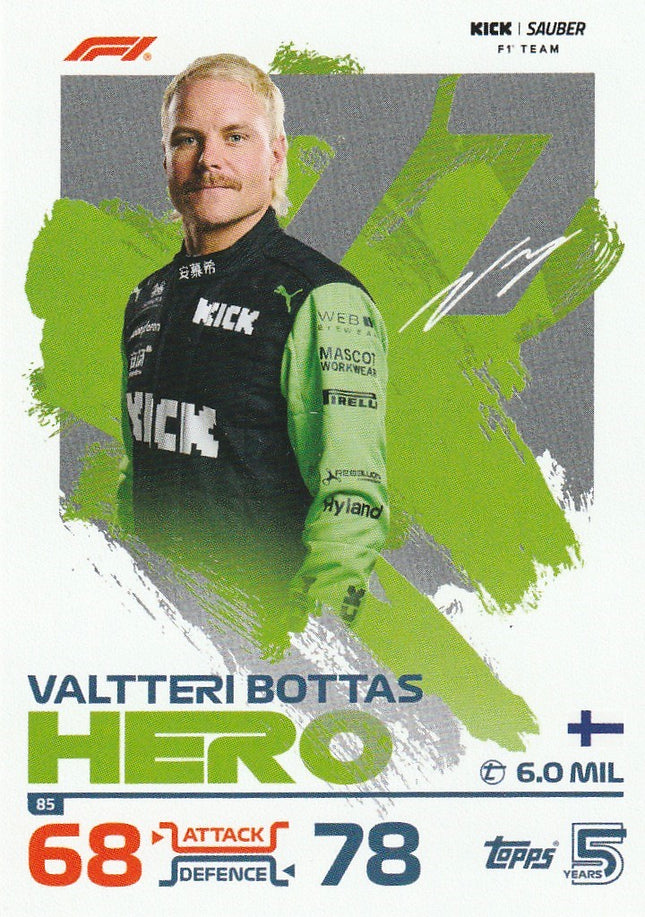 85 Valtteri Bottas 