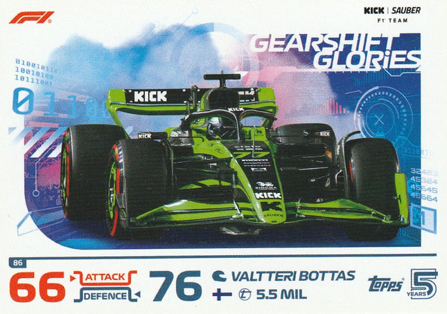 86 Valtteri Bottas