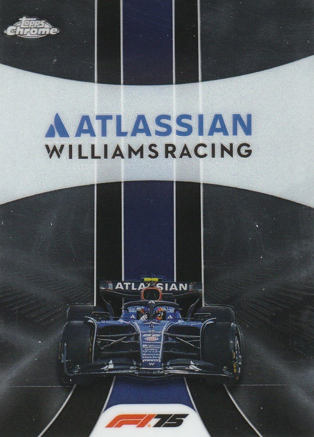 182 Atlassian Williams Racing (F1 Team Logo Cards)