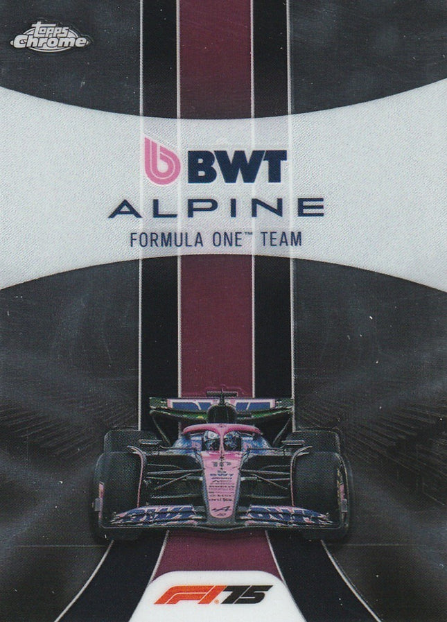 181 BWT Alpine Formula One Team (F1 Team Logo Cards)