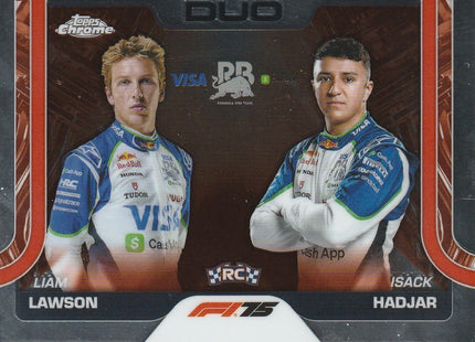 169 Isack Hadjar/Liam Lawson (F1 Duo Cards)