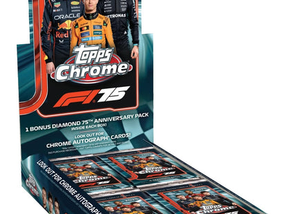 Topps F1 Chrome 2025 Hobby Box