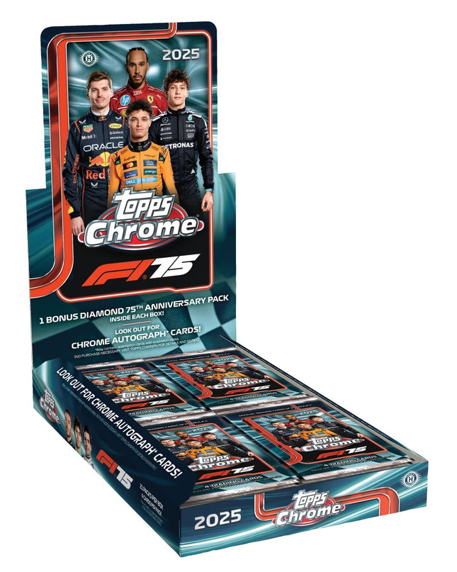 Topps Chrome 2025 Hobby Box (Pre-Order)