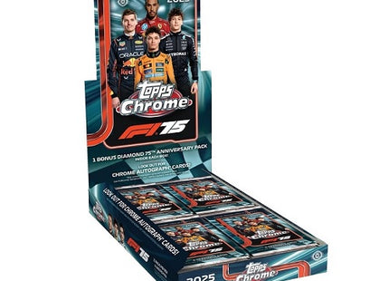 #1 TOPPS Chrome Formula 1 2025 Hobby Box (1 Box)