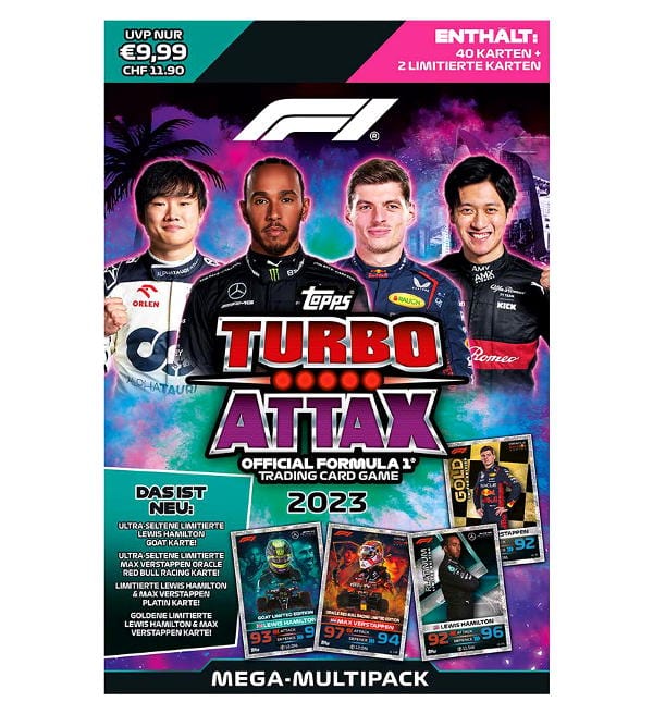 Topps F1 Turbo Attax 2023 - Mega Multipack